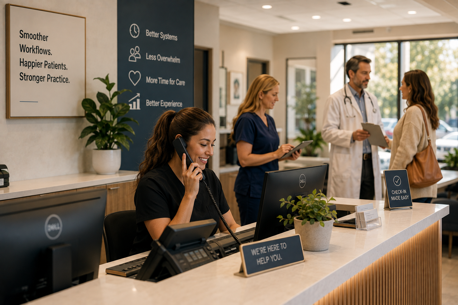 How to Eliminate Front Desk Bottlenecks in Your Healthcare Practice