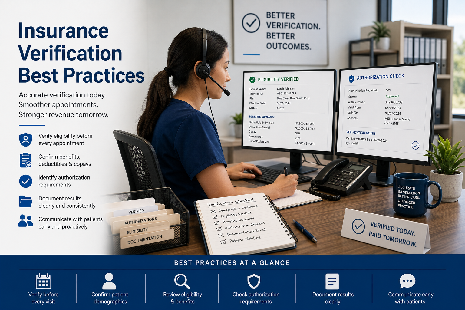 Insurance Verification Best Practices Every Healthcare Practice Should Follow