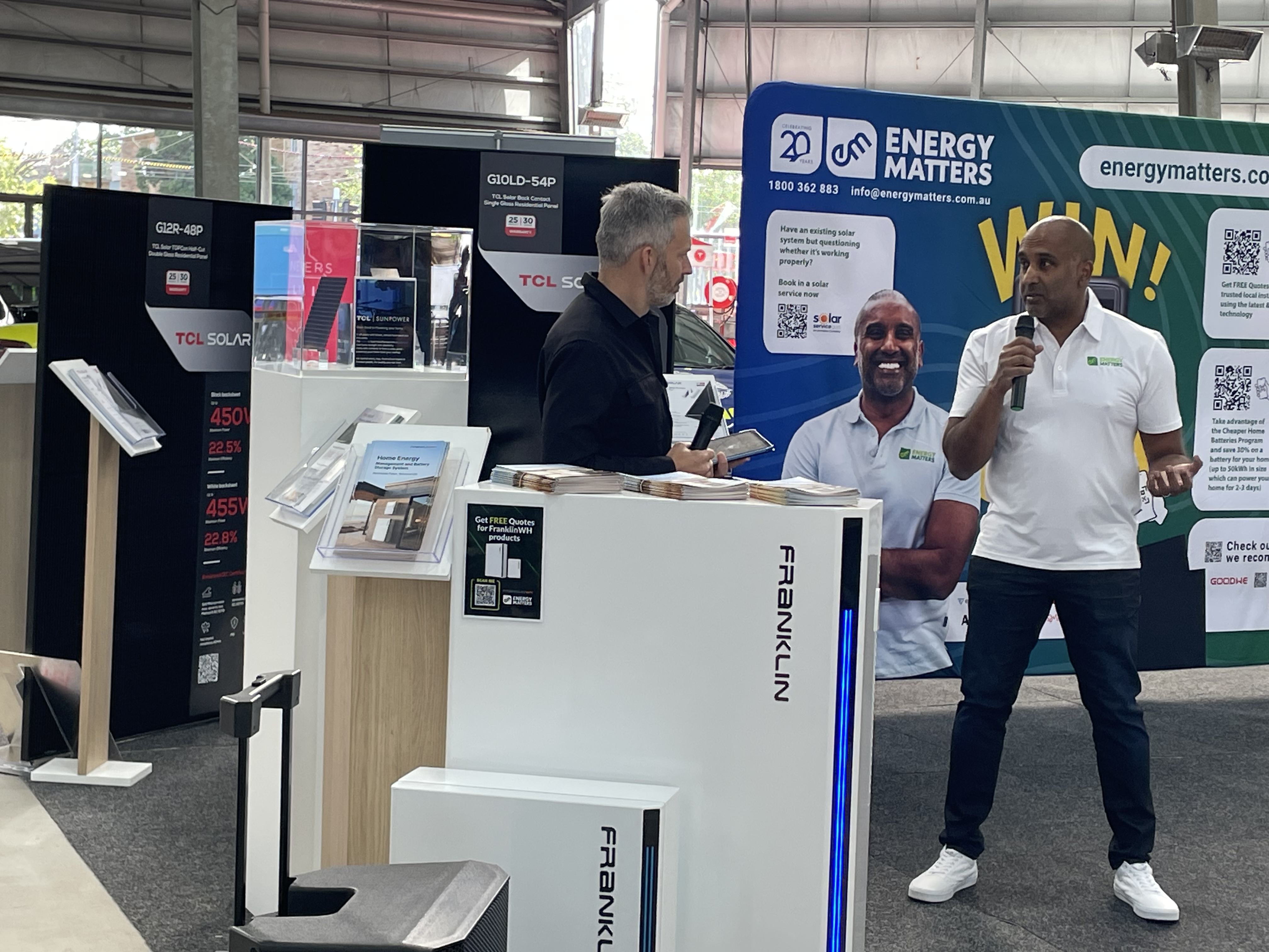 TCL SunPower Australia exhibits at Everything Electric Melbourne