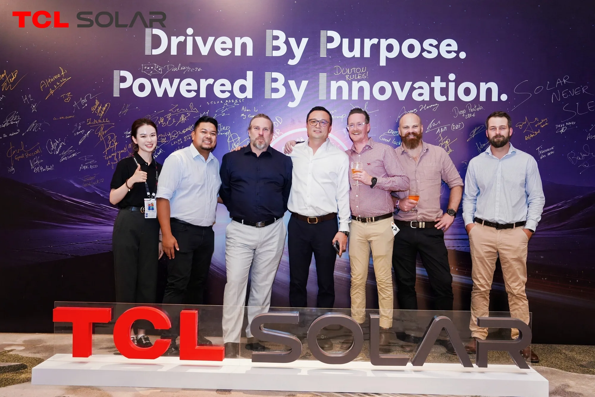 TCL SunPower Australia hosts key partners at SNEC