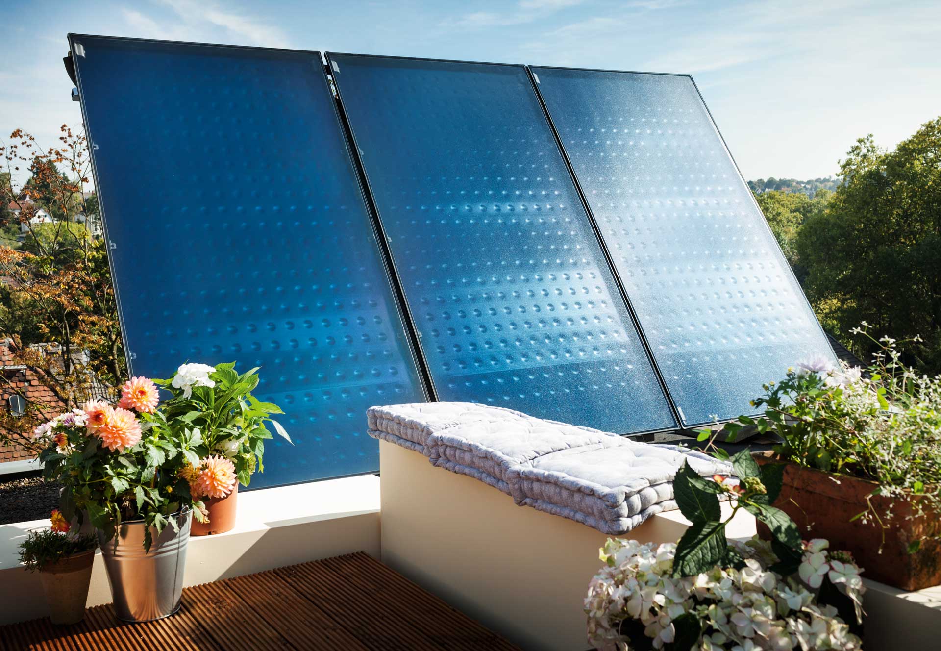 Solaranlage Buderus Logasol SKT