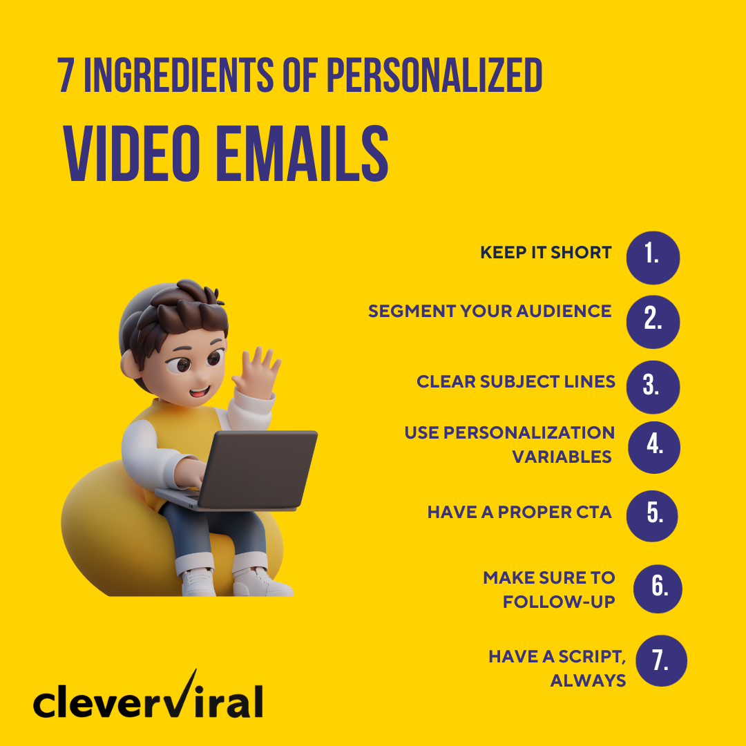 7 tips to leverage personalized video email marketing