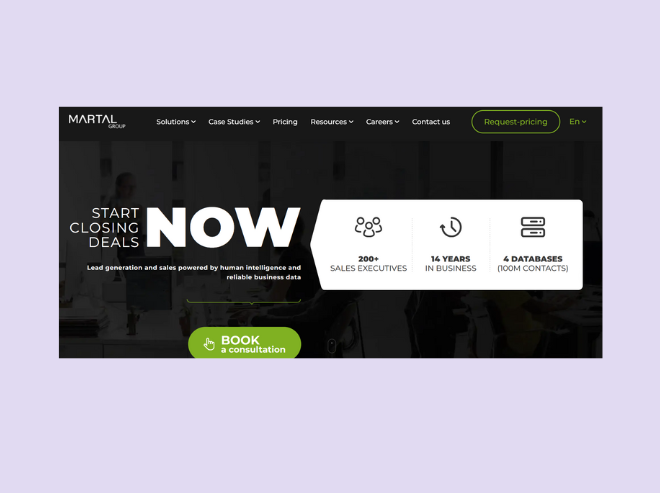 Another top Callbox alternative: Martal Group
