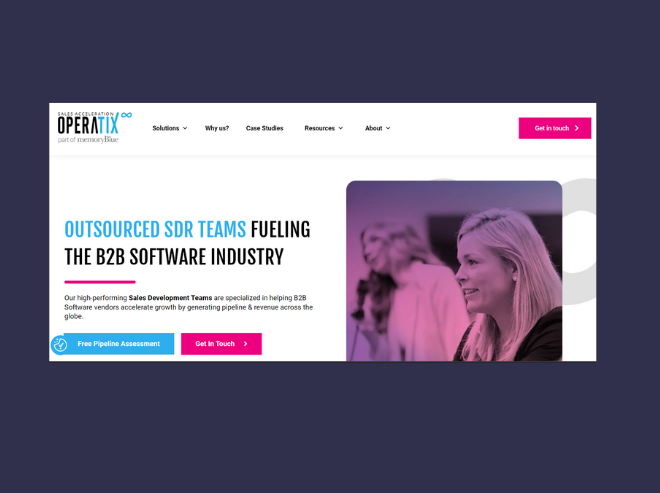 Operatix: One of the top Callbox alternatives for sales outsourcing.