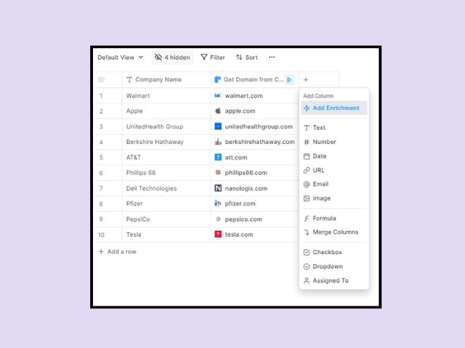 How to find company Instagram profiles easily by adding enrichment?