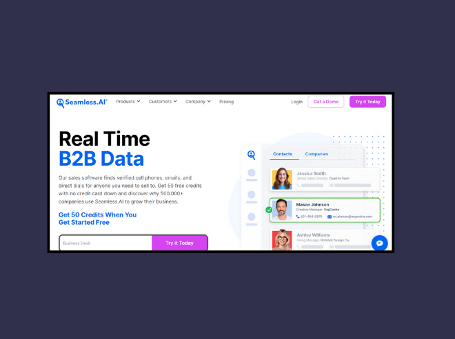 Seamless AI: One of the rare AI-powered B2B data providers