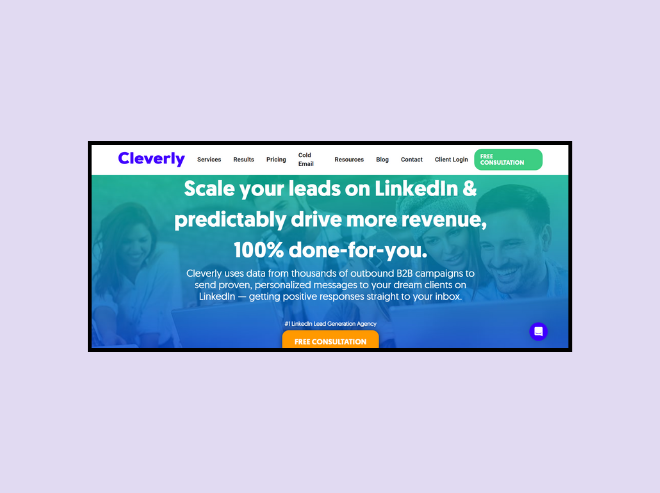 Cleverly: One of the best Martal Group alternatives for PPC, cold outreach & LinkedIn outreach solutions for B2B businesses. 