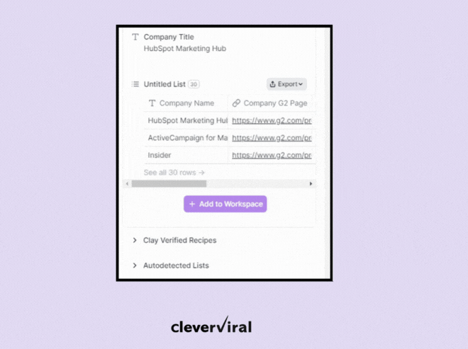 G2 data scraping step 1