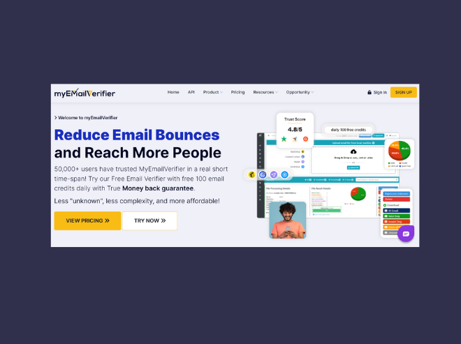 Reduce spam complaints & land in the primary inbox with email verification from MyEmailVerifier!