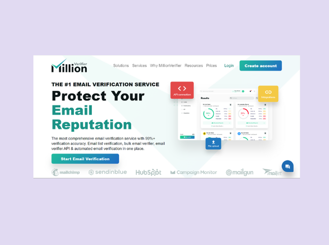 MillionVerifier: Easy B2B Email Verification