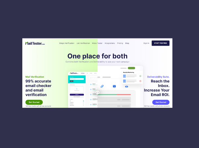 Mailtester: Get easy email verification & deliverability 