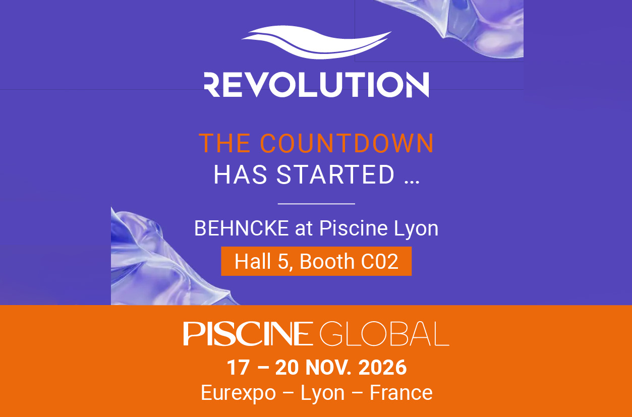 Bonjour! Piscine Global 2026 in Lyon - und BEHNCKE ist dabei