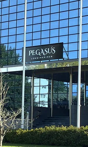 Pegasus Lemminkäisen sisäänkäynti Turussa