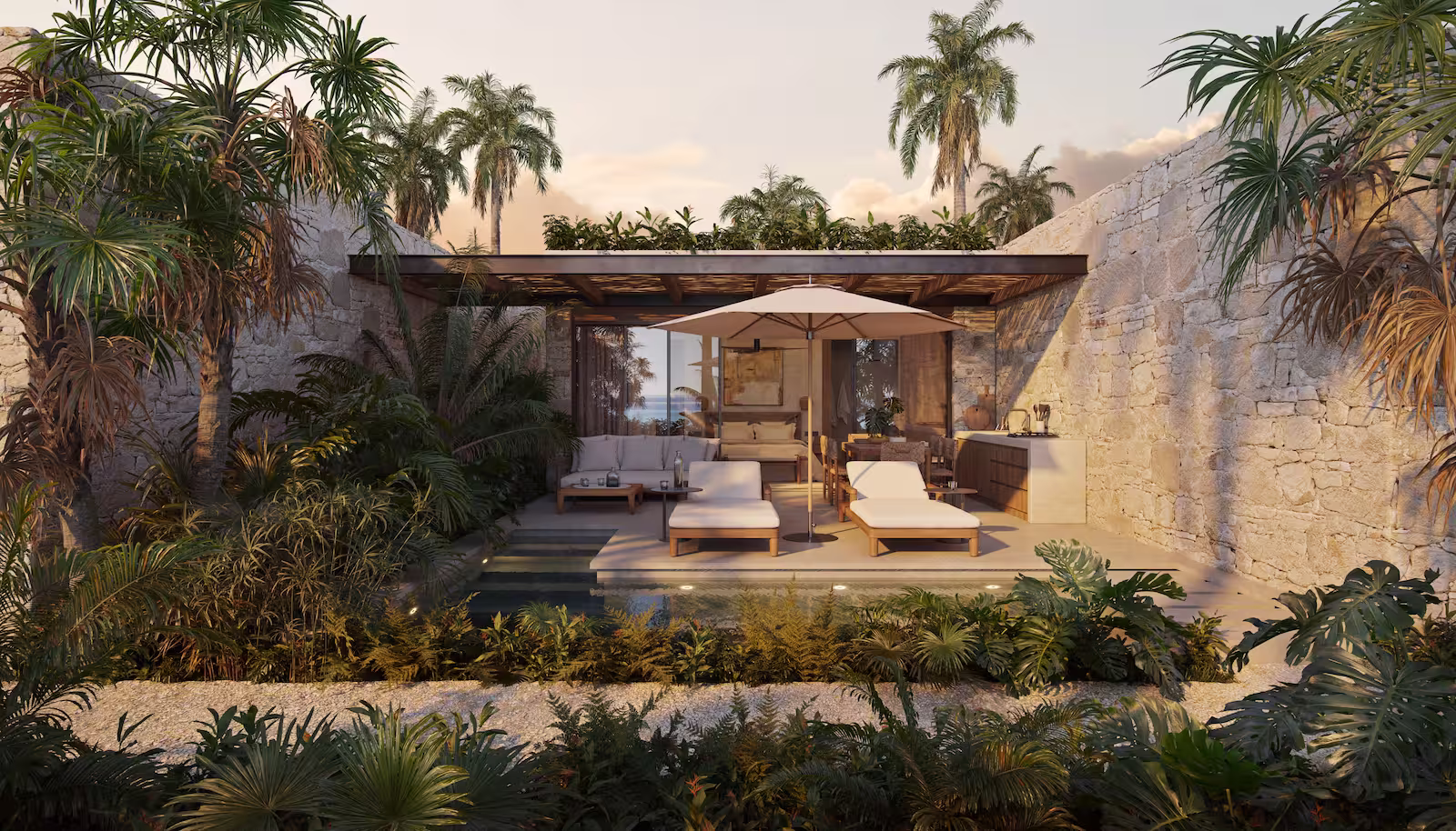 Villa Muara, one-bedroom private pool villa at Laga Living