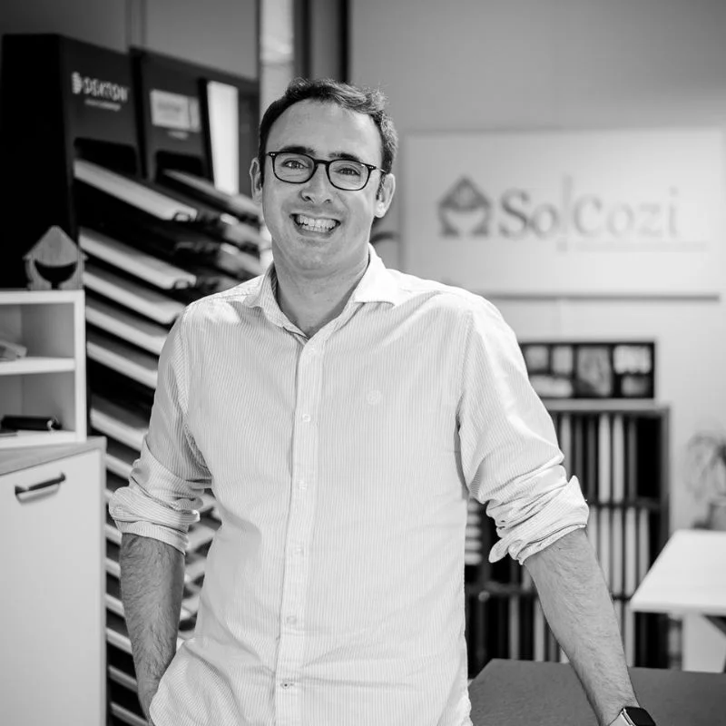 Julien Bouet, associé co-gérant So!cozi, gestion de travaux