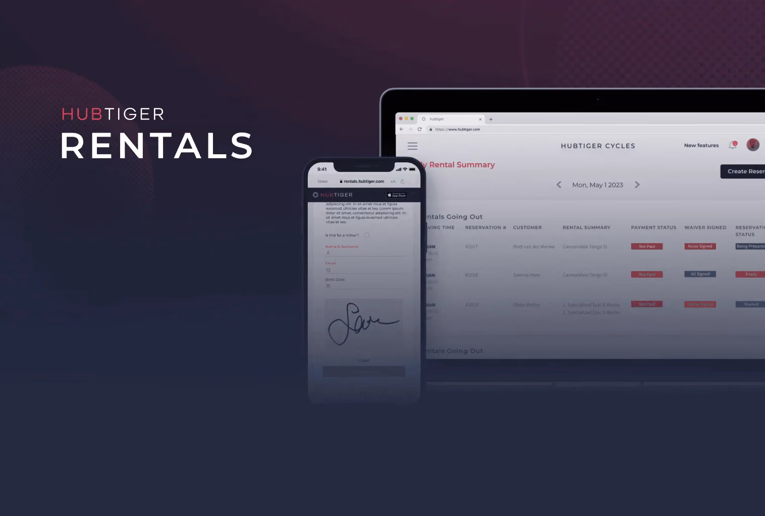Hubtiger Rental Software
