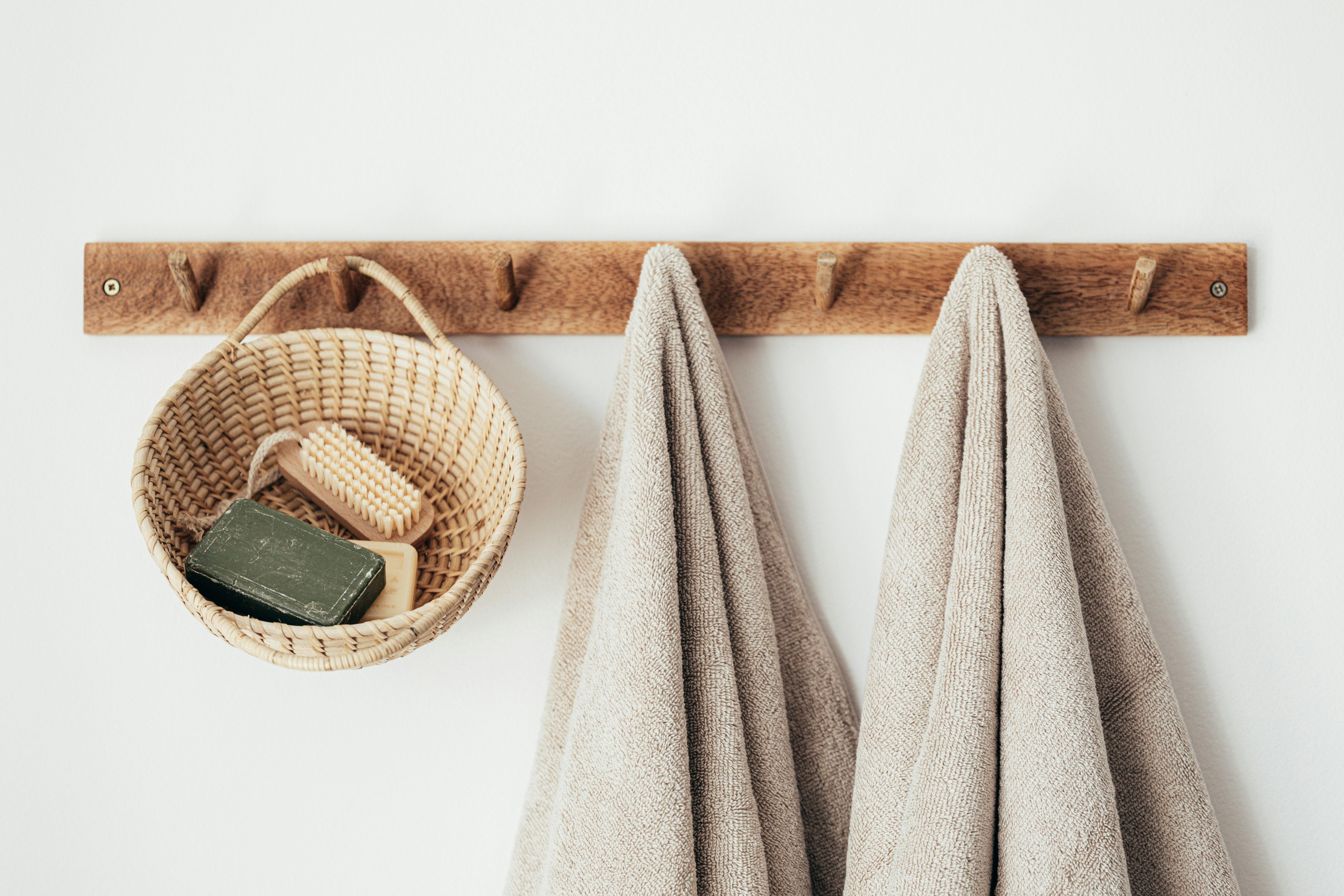 Coat rack stock image 