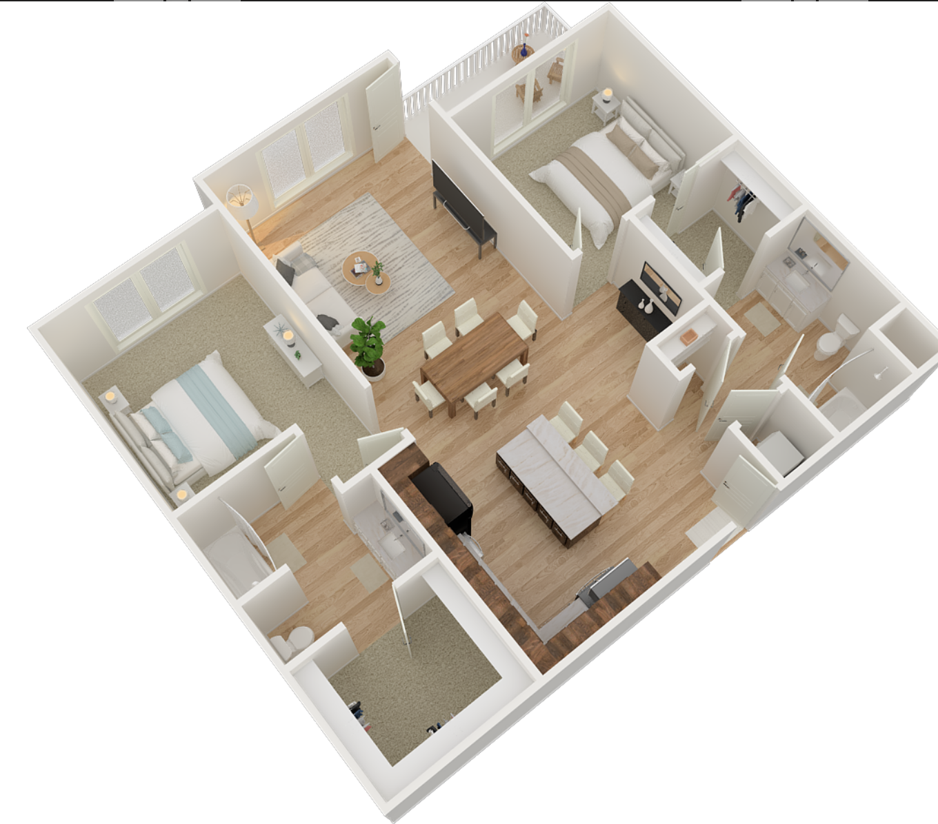 2BD, 2BTH A