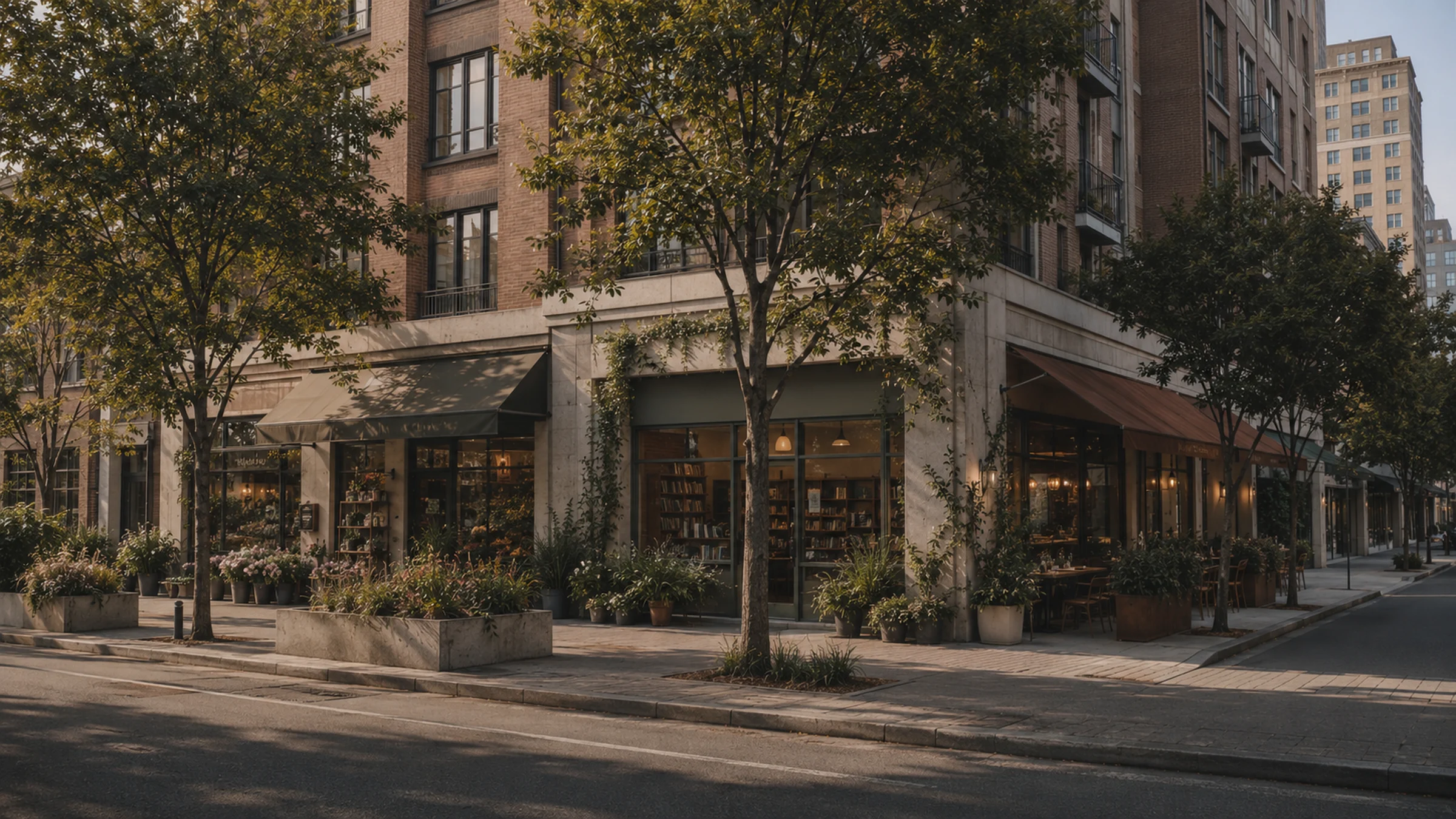 Urban property streetscape representing planning questions to review before investing.