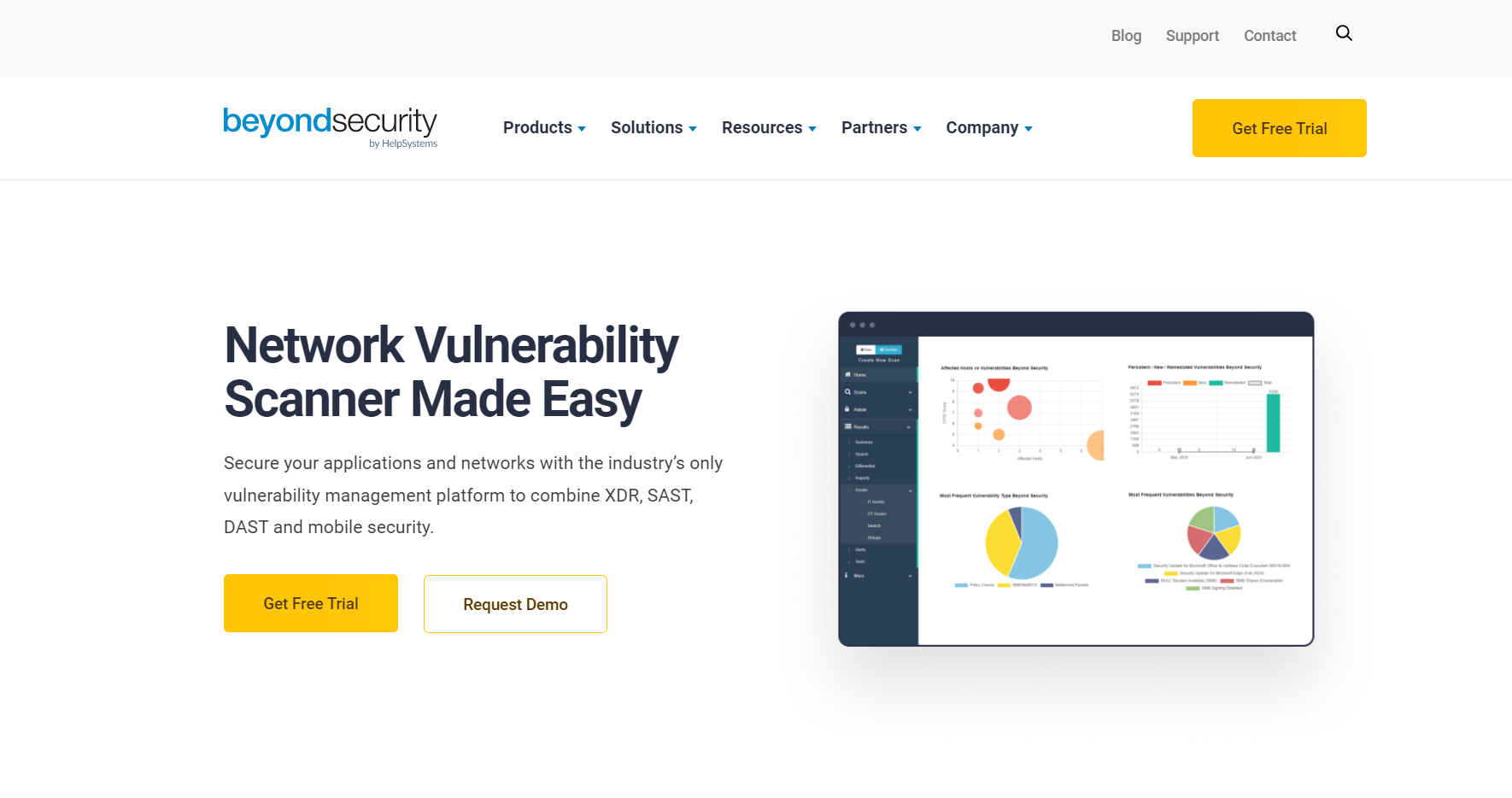 beSECURE vulnerability assessment platform