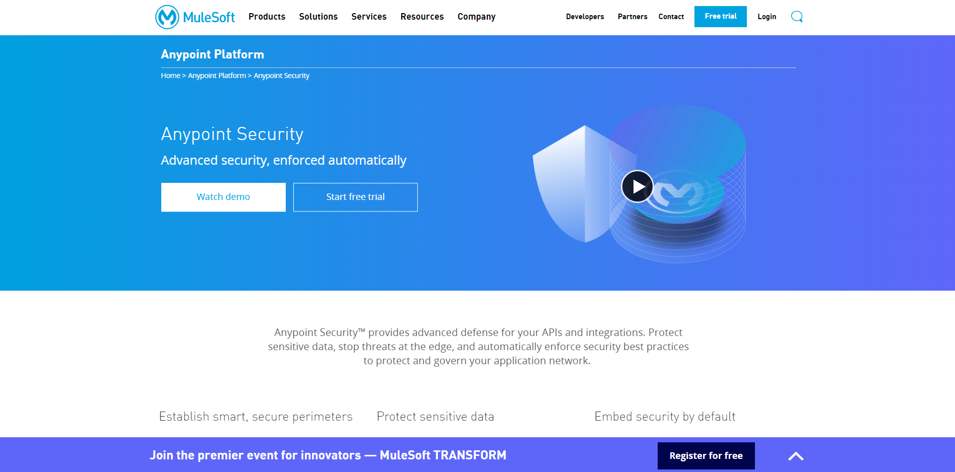 Mule API security