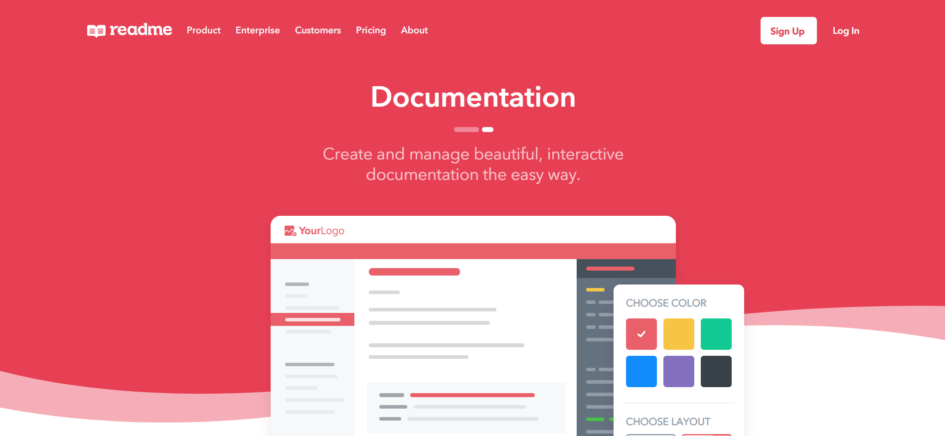 ReadMe - flexible API documentation tool