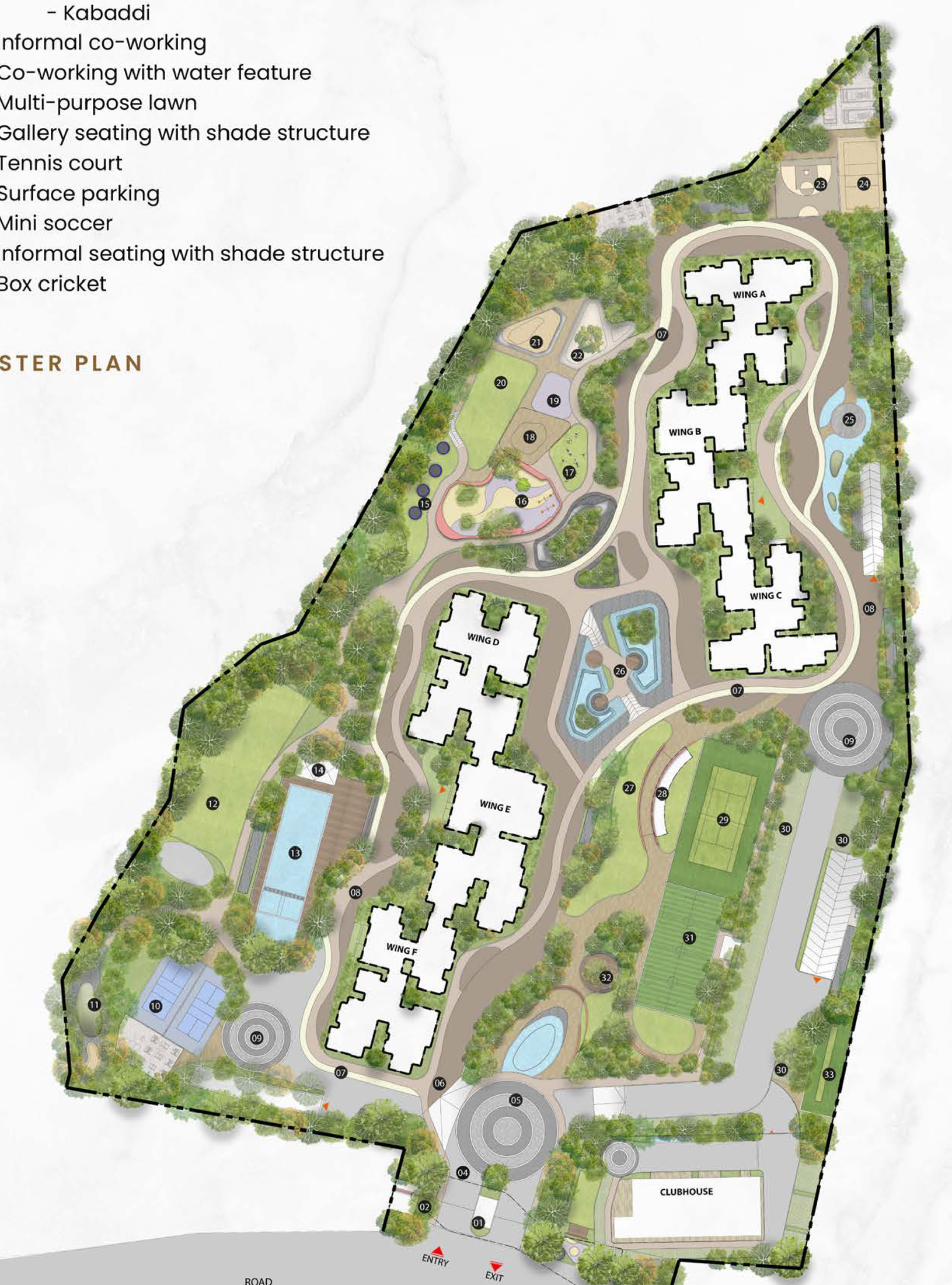 Assetz Mizumi Reserve, developer's masterplan drawing