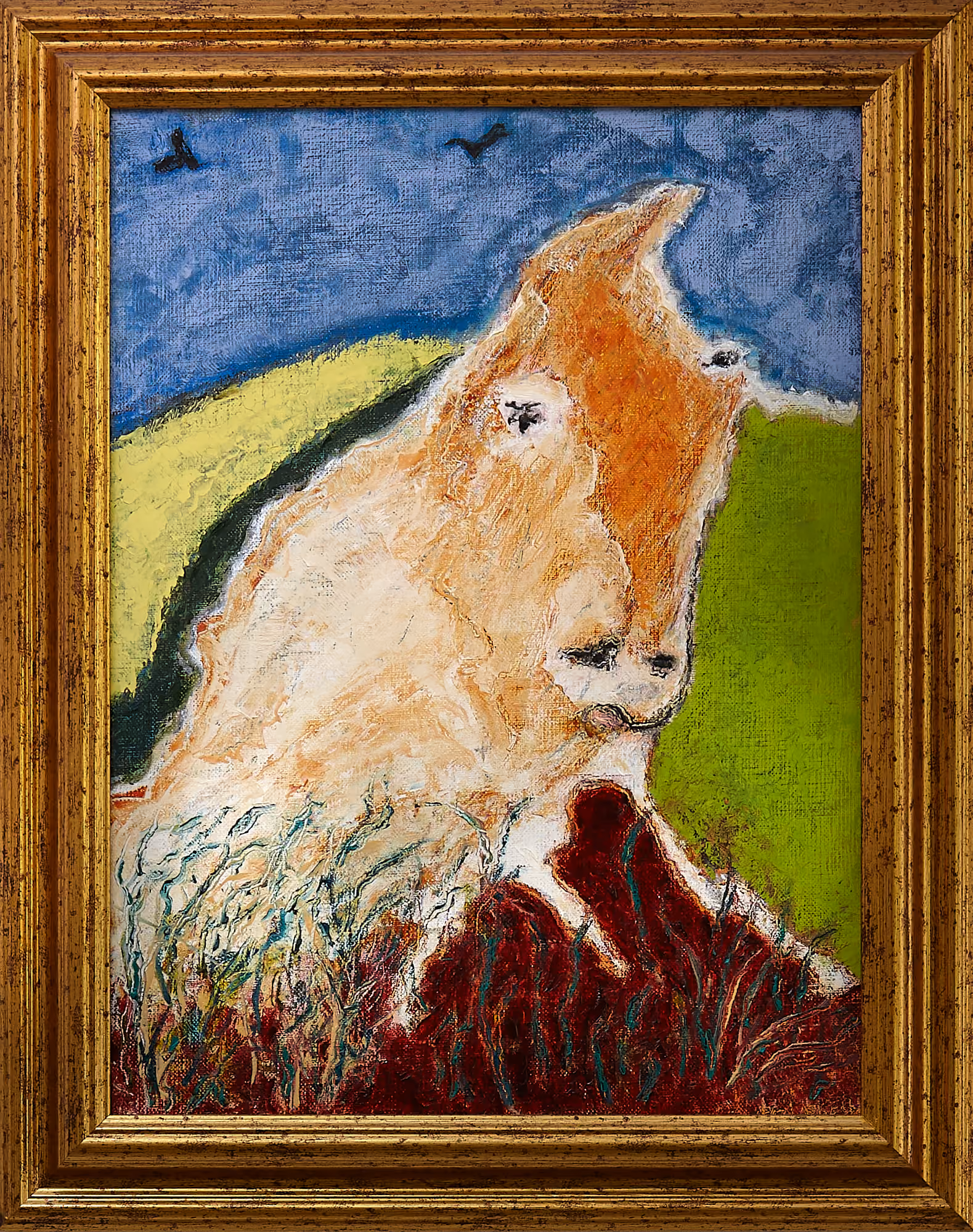 Portrait of a Cow