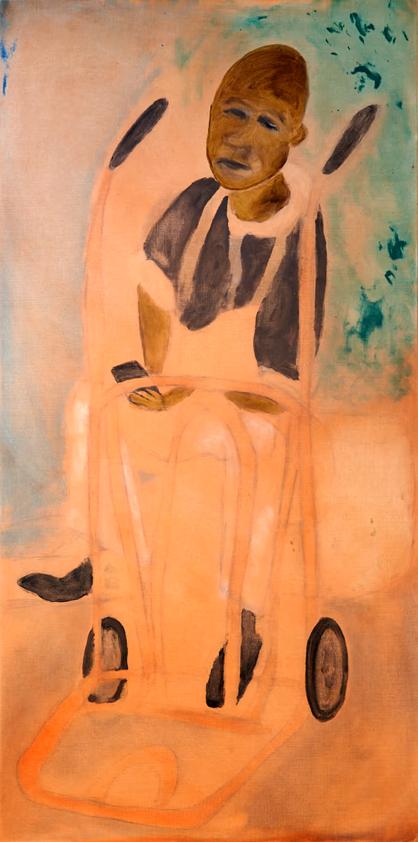 Restaurant Worker on Break, Mougins
