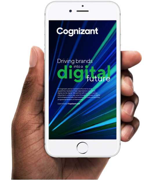 Cognizant phone mockup