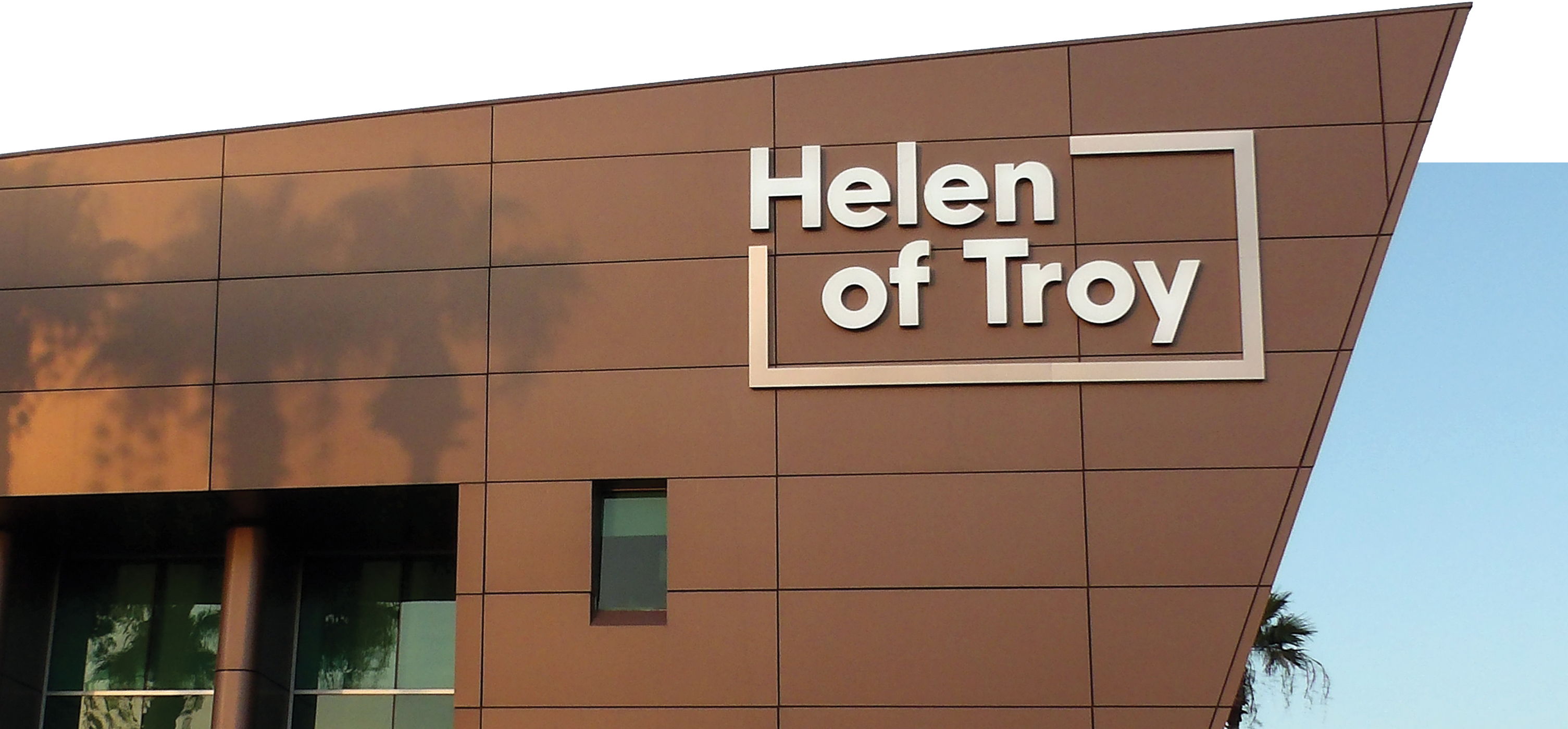 Helen of Troy exterior signage