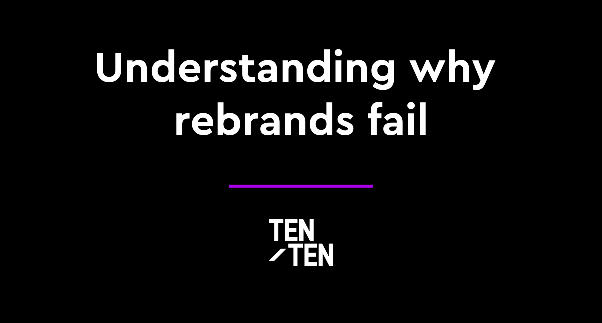 Understanding why rebrands fail