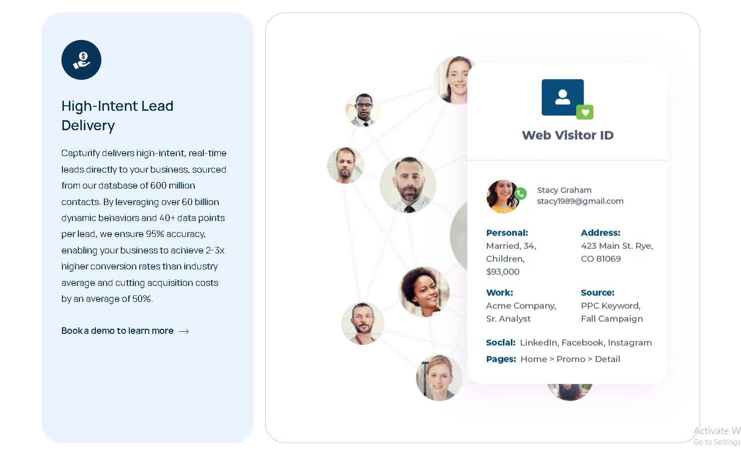 Capturify features