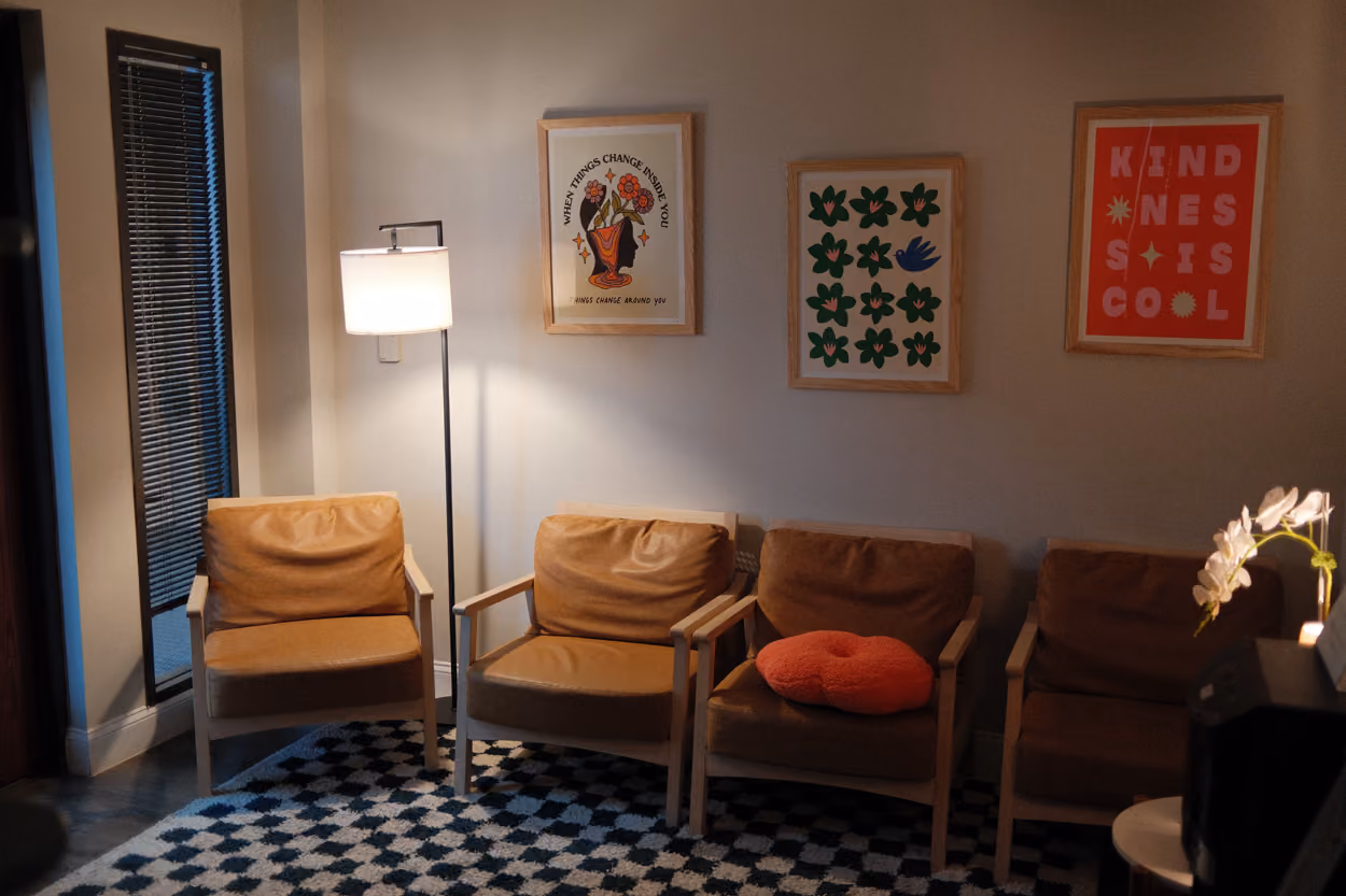 Therapy office at Connect to Thrive in Plano, TX