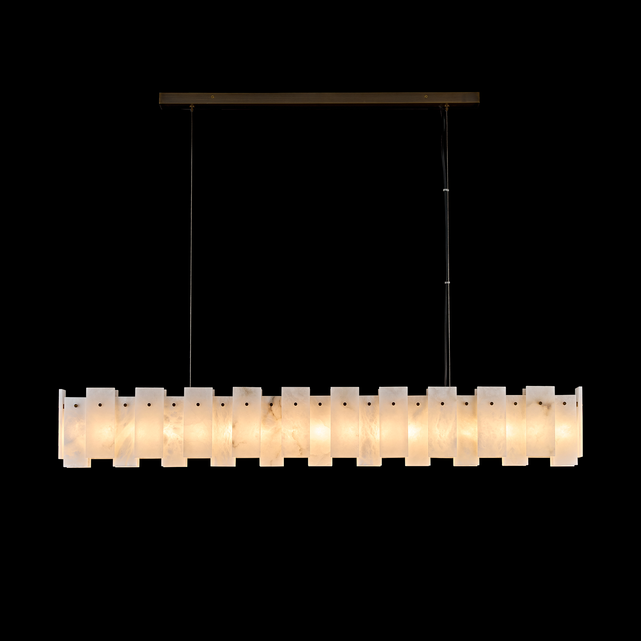 Illuminati Signature Collection pendant lighting in a contemporary interior