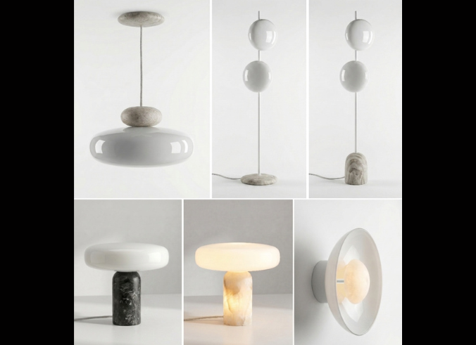 Illuminati Signature Collection pendant lighting in a contemporary interior