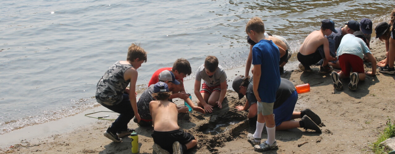 Kilcoo Camp waterfront and beach
