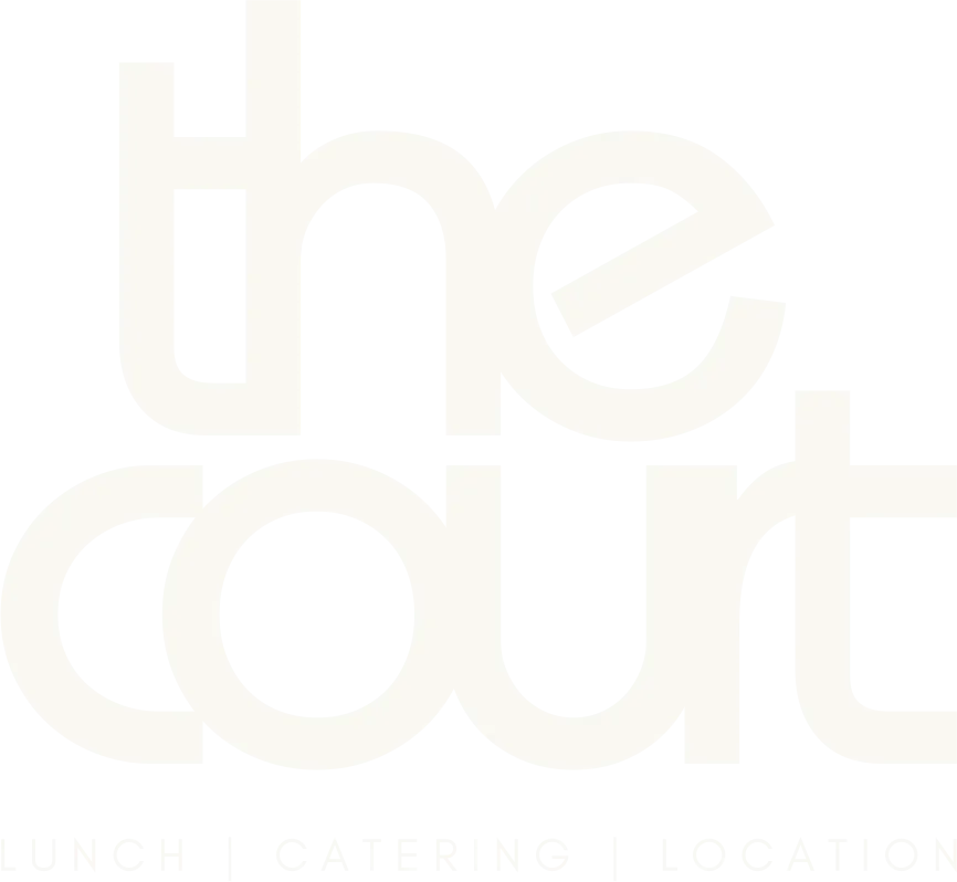 THE COURT — Lunch · Catering · Location