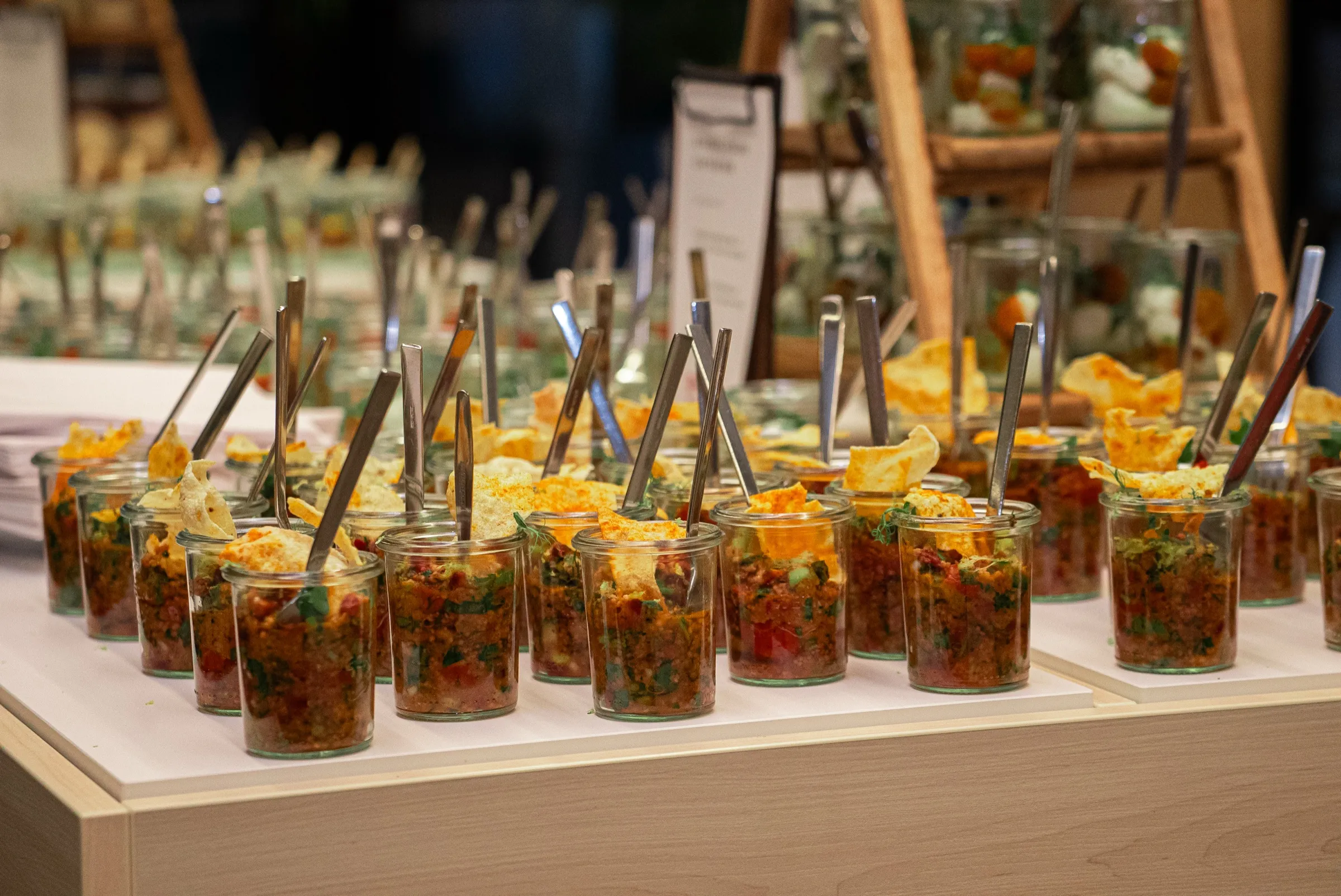 Fingerfood in Weckgläsern — Flying Buffet