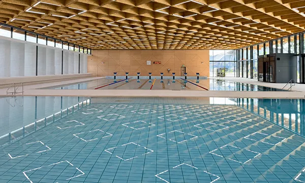The 50 metre heated outdoor pool (placeholder image)