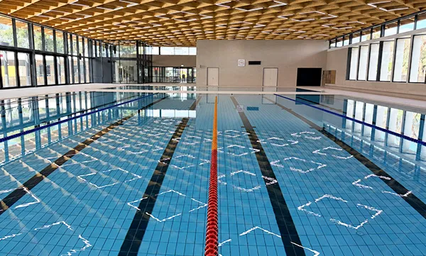 The 50 metre heated outdoor pool (placeholder image)