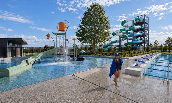 The 50 metre heated outdoor pool (placeholder image)