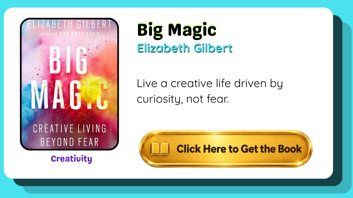 Big Magic book card