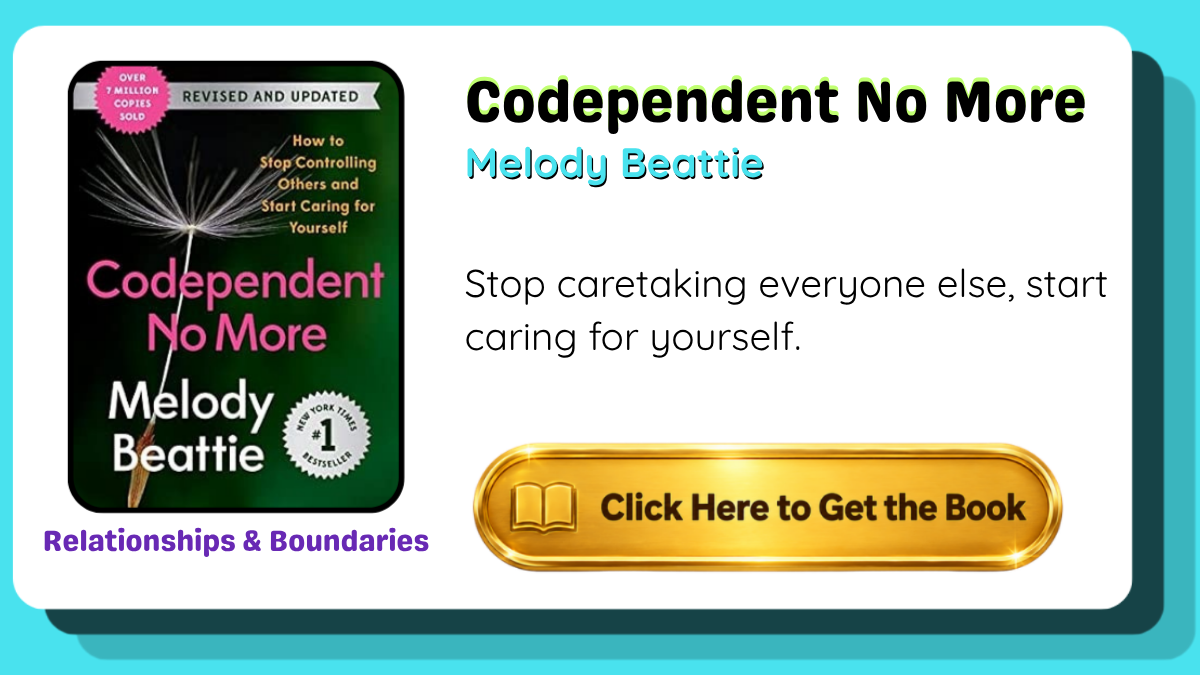 Codependent No More book card