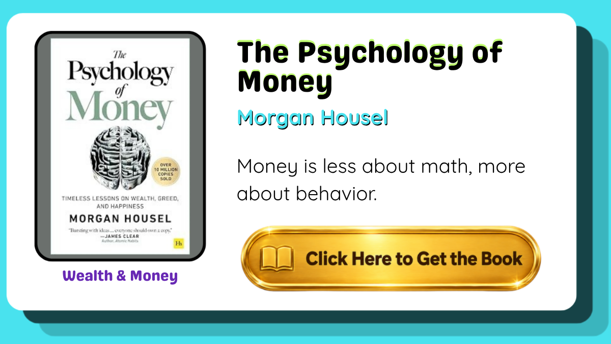 The Psychology of Money book card