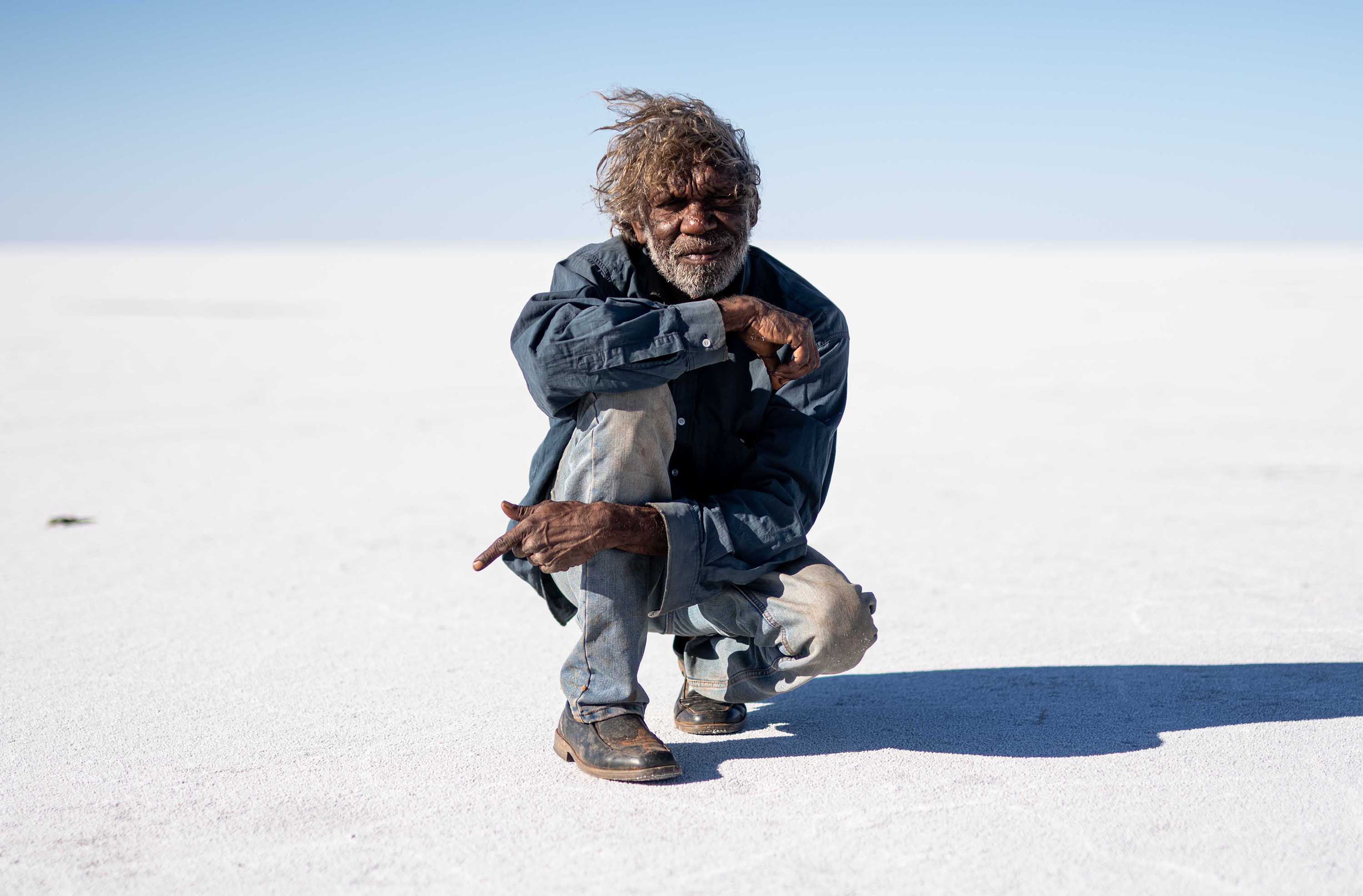 Documentary photograph from Honestly's work with Pintupi communities in Australia's Western Desert
