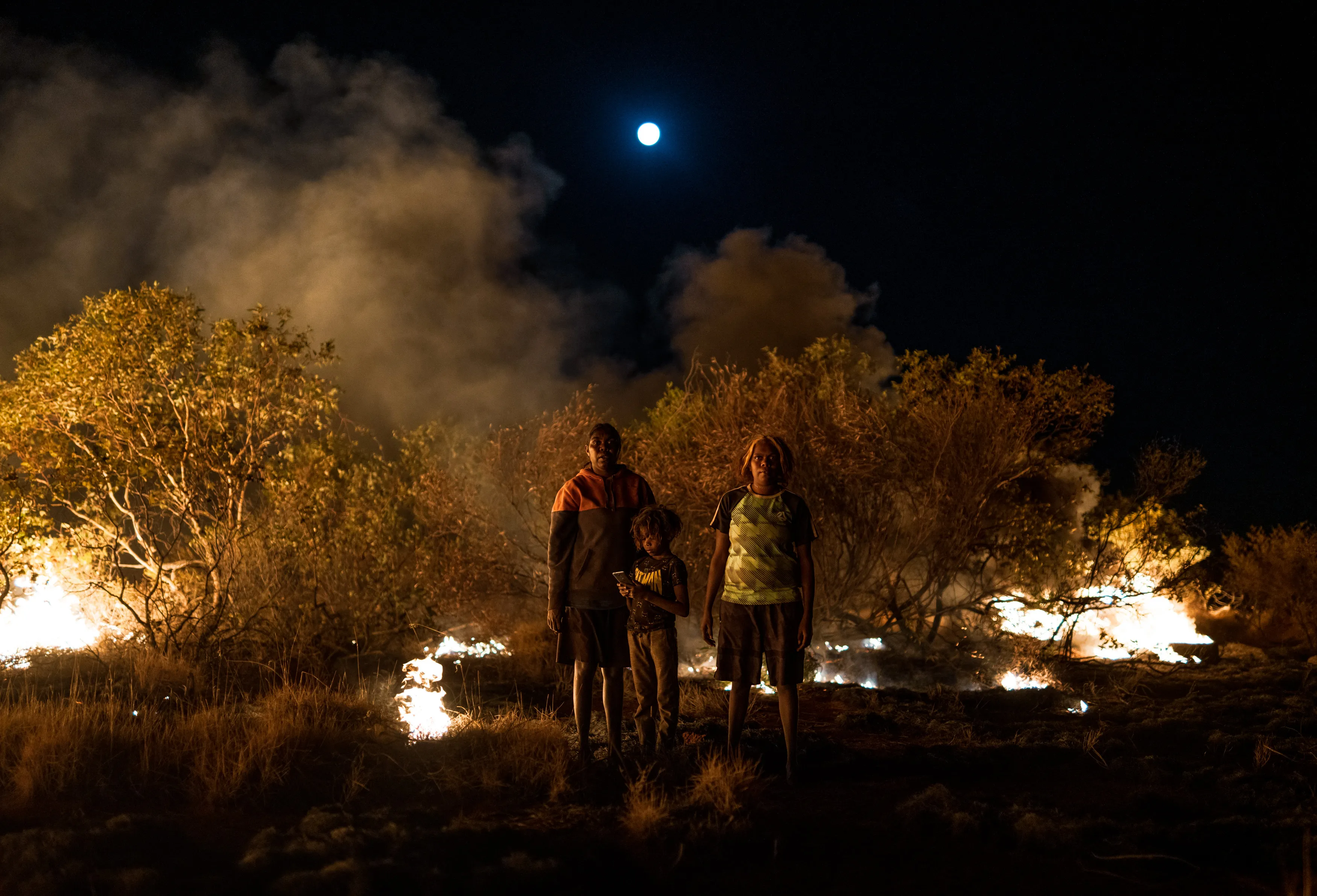Documentary photograph from Honestly's work with Pintupi communities in Australia's Western Desert