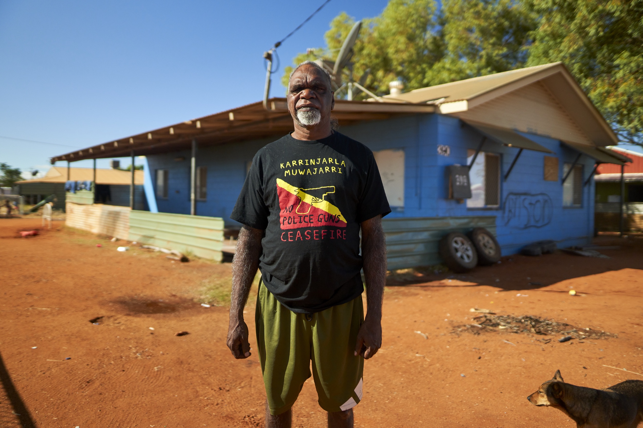 Documentary photograph from Honestly's work with Pintupi communities in Australia's Western Desert