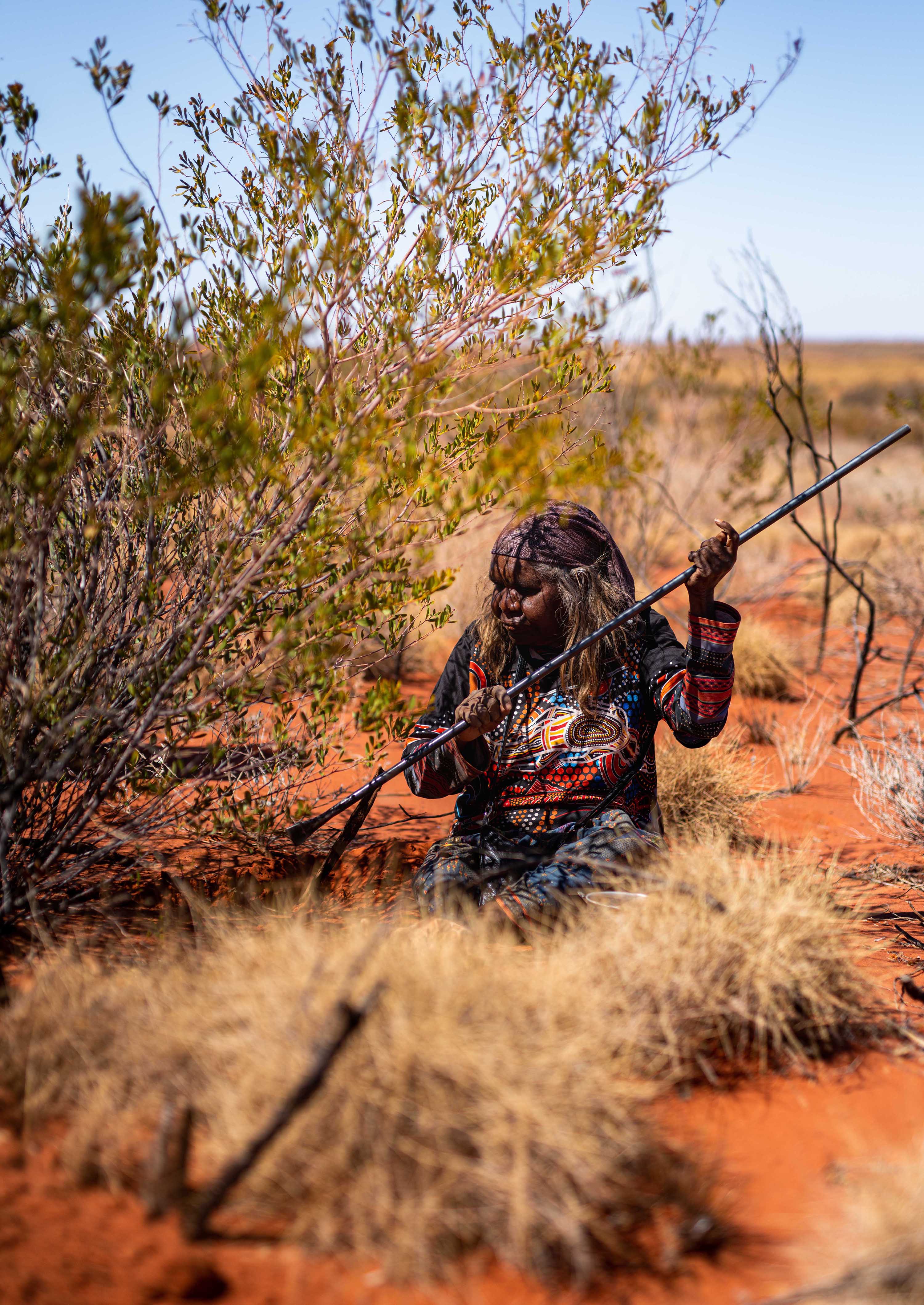 Documentary photograph from Honestly's work with Pintupi communities in Australia's Western Desert