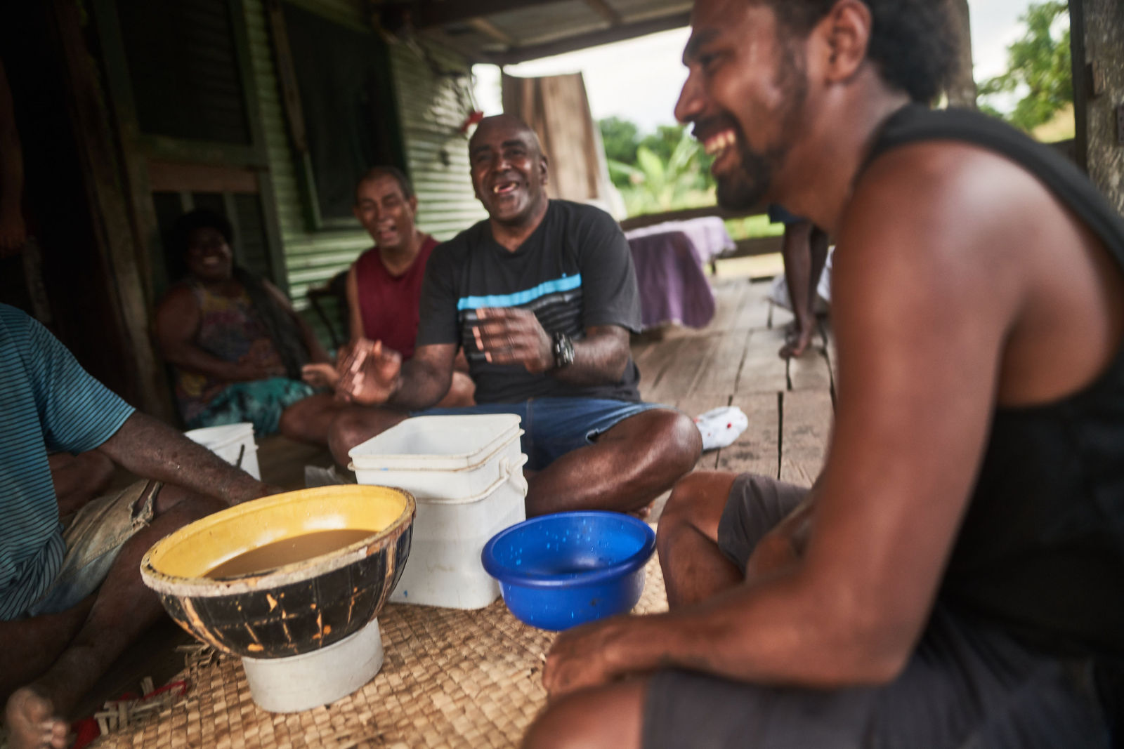Photograph from Honestly's Kava brand shoot in Vanua Levu, Fiji
